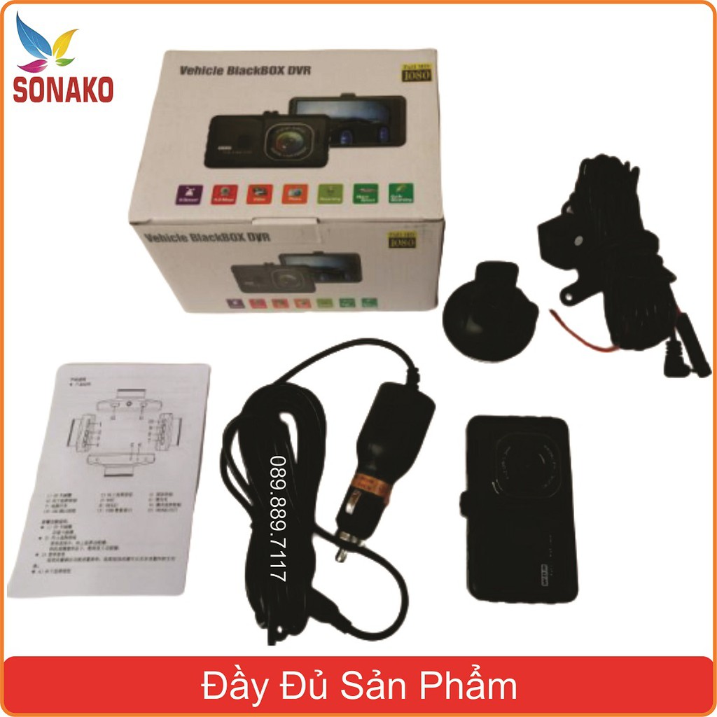 Camera Hành Trình Ô Tô Góc Rộng Full HD- Sonako | BigBuy360 - bigbuy360.vn