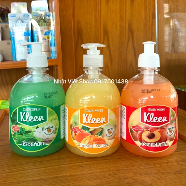 Sữa rửa tay Kleen 500ml
