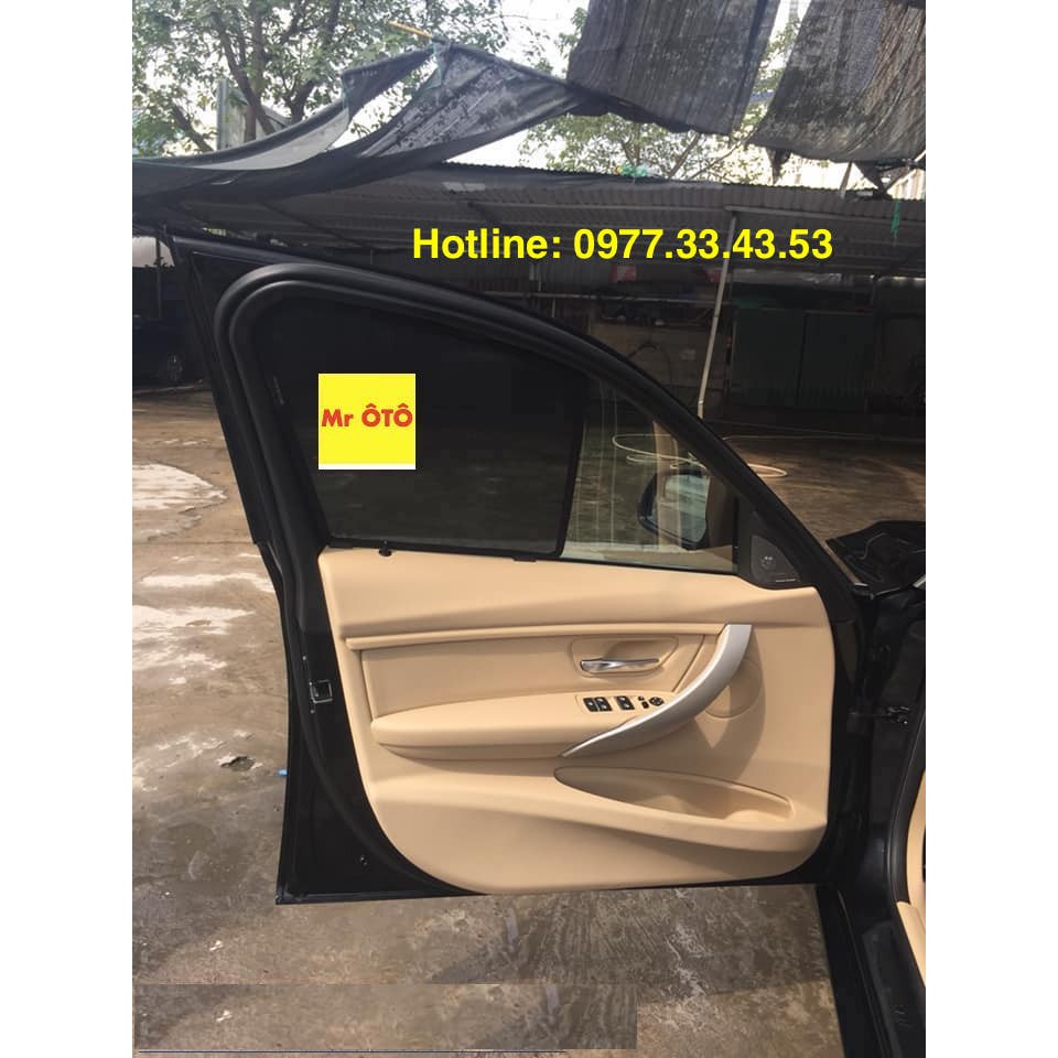 Rèm Che Nắng  chống UVXe BMW 320i F30 (khung nhựa không nam châm) Hàng Loại 1 MR.ÔTÔ -Bảo Hành 2 Năm