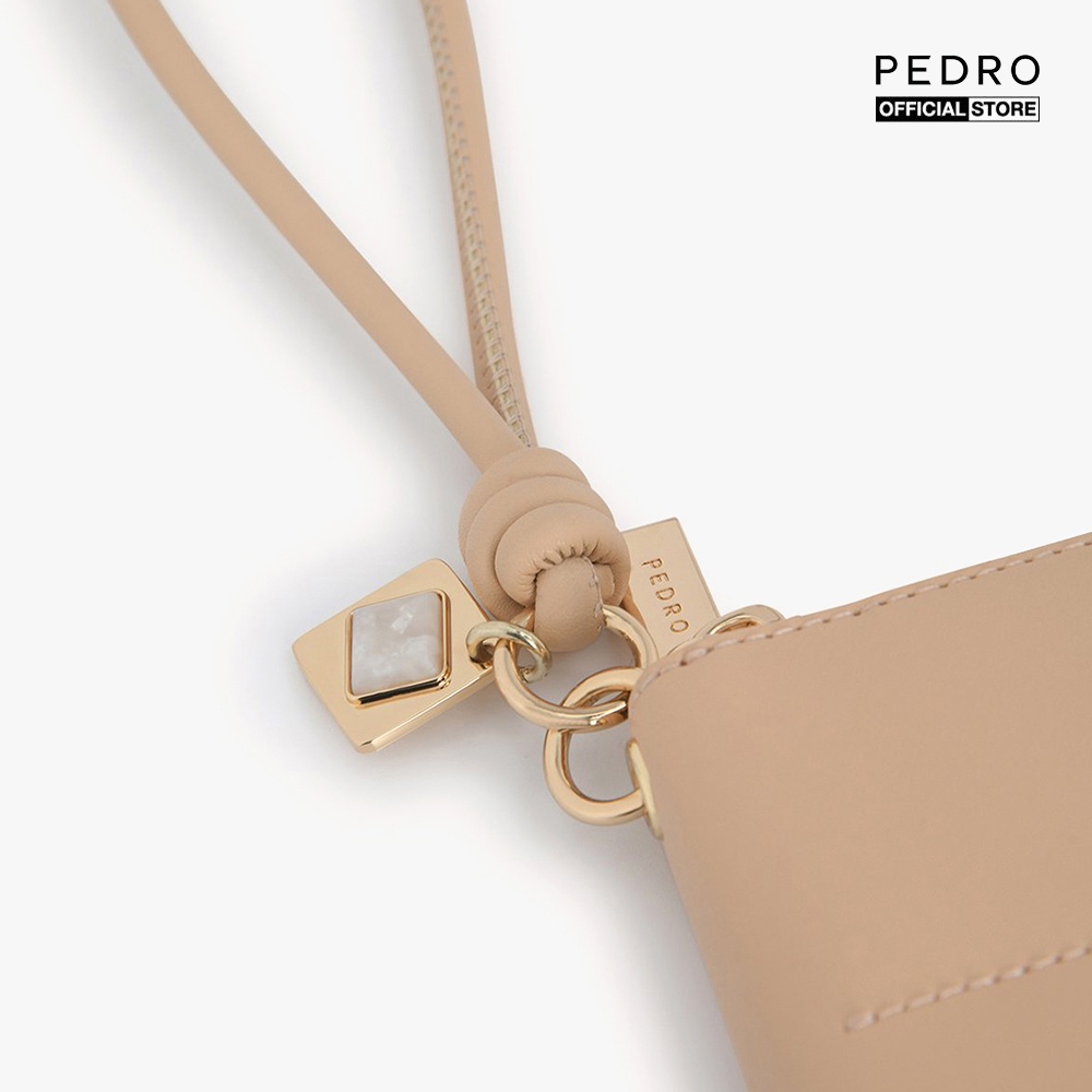 PEDRO - Ví nữ cầm tay dáng dài phối zip Long Leather Zip PW4-16500024-44