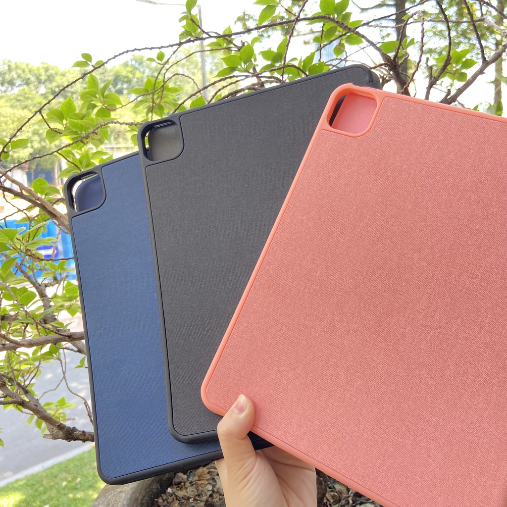 [Hỏa Tốc HCM] Bao da DUX DUCIS iPad Pro 11/ 12.9 inch (M2-2022/M1-2021/2020/2018) (DOMO SERIES) - Có ngăn đựng bút