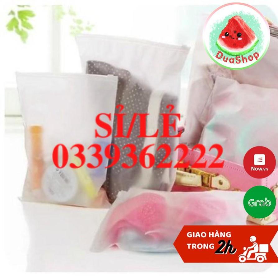 [ HAIANHSHOP ] Túi zip để đồ chống bụi du lịch chống ẩm mốc - túi đựng giày quần áo   Duashop &gt;