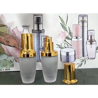 Chai xịt giọt bằng thuỷ tinh trắng mờ (20ml-100ml)
