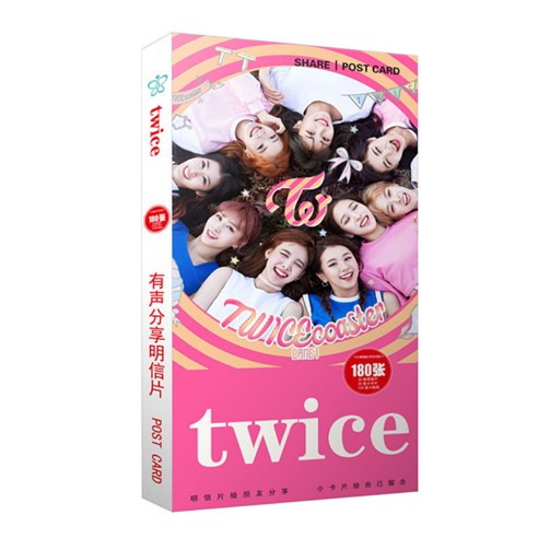 postcard ảnh nhóm nhạc hàn quốc Twice