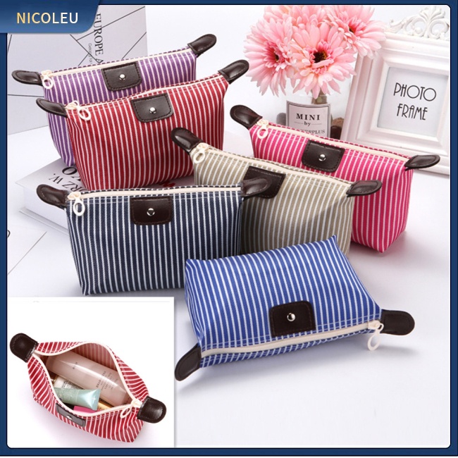 Nicoleu | Túi Đựng Đồ Trang Điểm Chống Thấm Nước Tiện Dụng Khi Đi Du Lịch