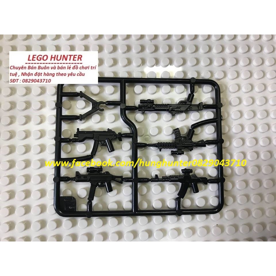 Army Phụ kiện Minifigures : Vỉ trang bị cho lính đặc nhiệm