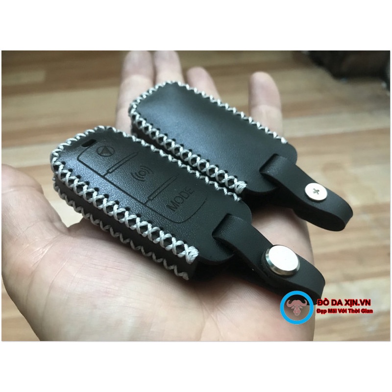 Bao Da Chìa Khóa Chống Trộm Hyperion Smartkey - Da bò thật cao cấp, khâu tay thủ công