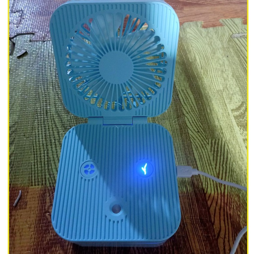 Quạt Phun Sương Kèm Đèn Ngủ Hót Nhất 2021 [ảnh thật] | BigBuy360 - bigbuy360.vn