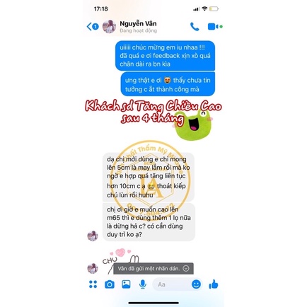 Tinh chất tăng chiều cao Miracle, hiệu quả chỉ sau 1 tháng