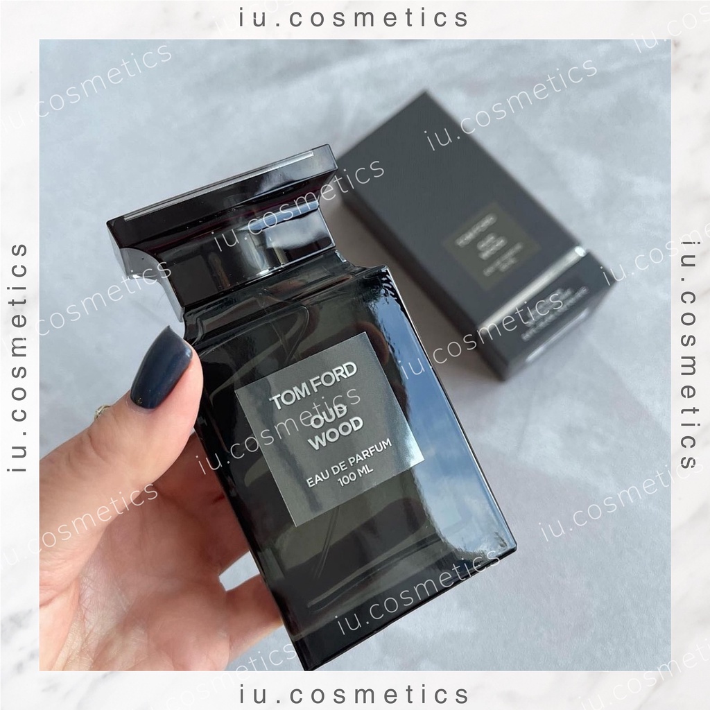 Nước hoa nam T.F Oud Wood 100ml - Dầu thơm nam nữ T.F đen hương thơm sang trọng gợi cảm - iu.cosmetics