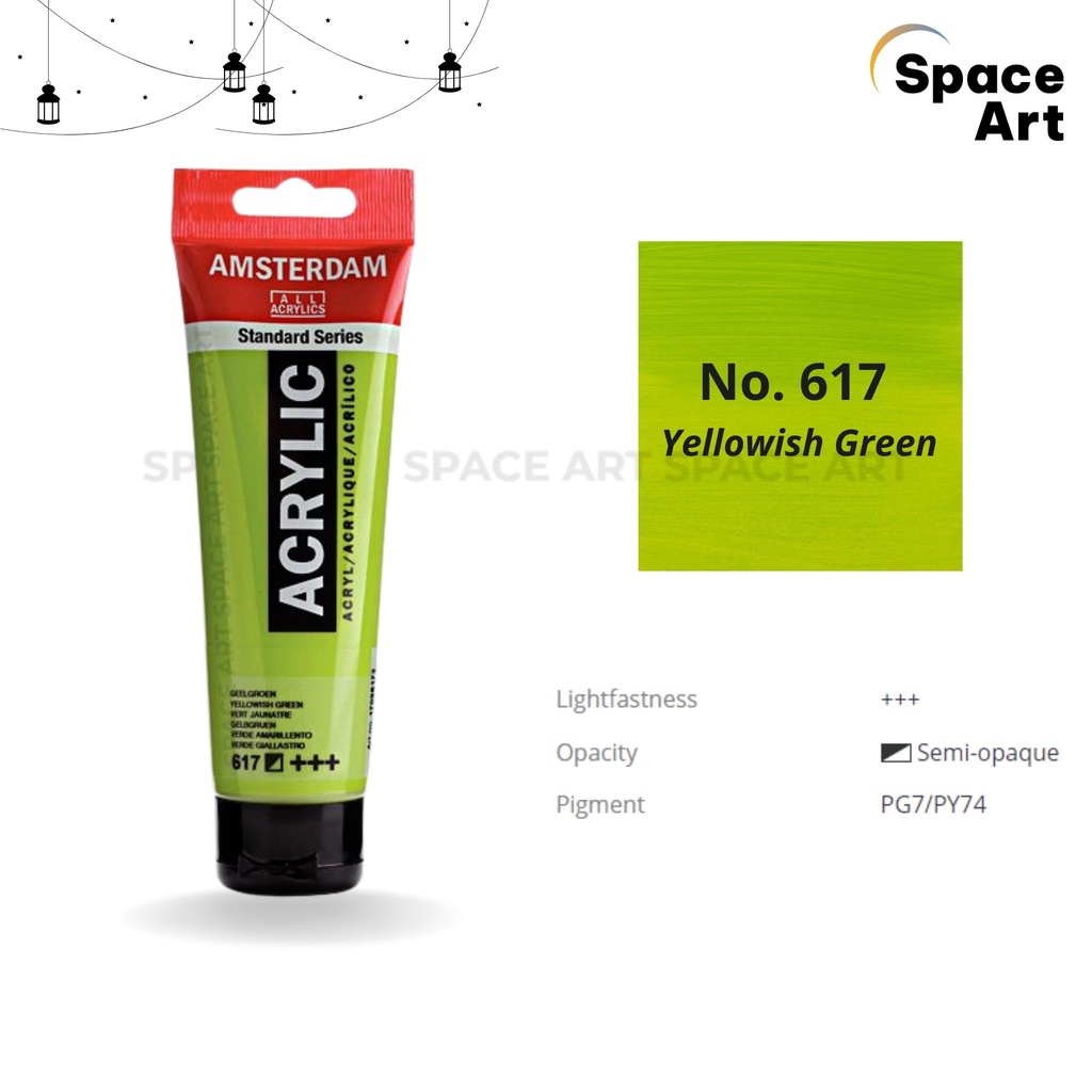 Màu Acrylic AMSTERDAM Hà Lan Satndard Series Tuýp 120ml