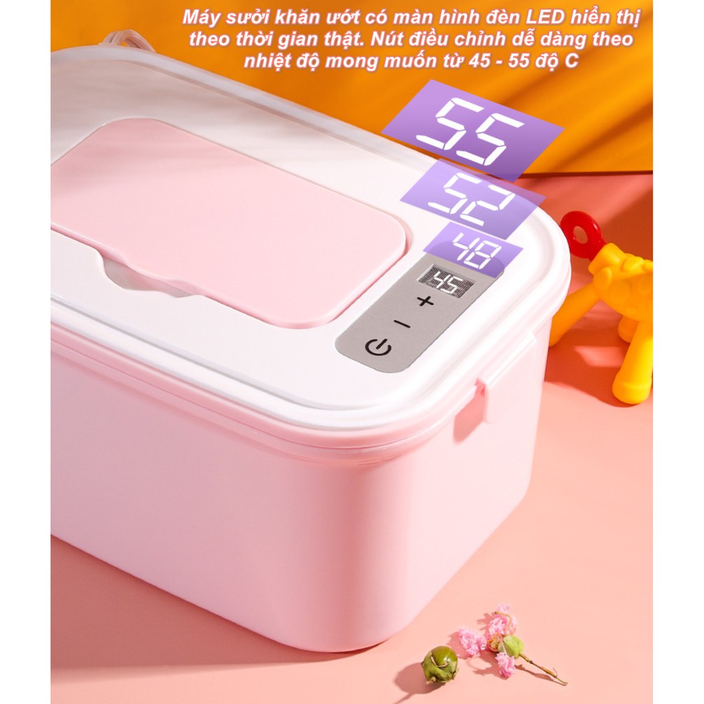 MÁY Ủ ẤM KHĂN LAU EXCLUSIVE BABY LCD - Home and Garden