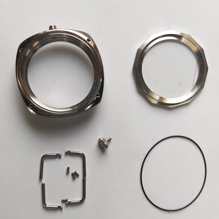 Vỏ đồng hồ bằng thép không gỉ 316L 45mm dành cho máy đồng hồ ETA 6497/6498