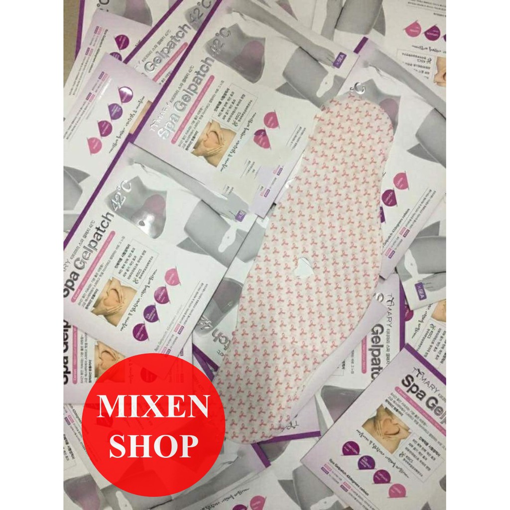 Miếng dán tan mỡ bụng spa gelpatch 42°c Chính hãng 100% check mã QR