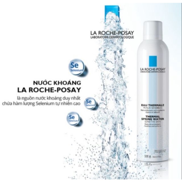 Xịt Khoáng LarochePosay Cho Da Nhạy Cảm - Da Khô - Kích Ứng 150ml - 300ml ( Chính Hãng )