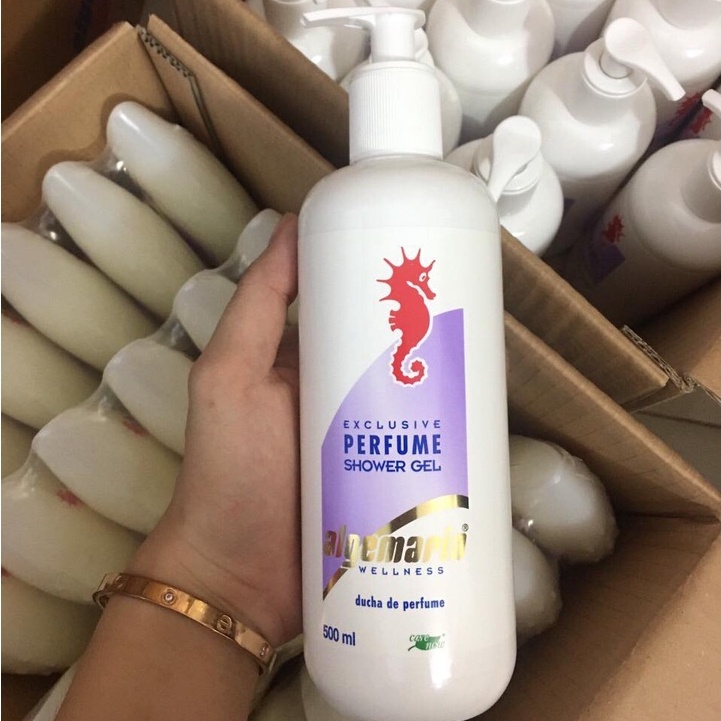 Sữa Tắm Cá Ngựa Algemarin Exclusive Perfume Shower Gel 500ml.
