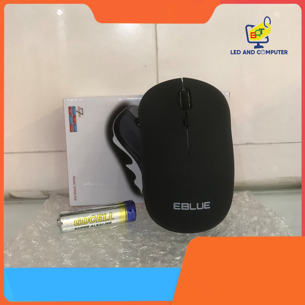 CHUỘT KHÔNG DÂY EBLUE EMS 816B (Đen)