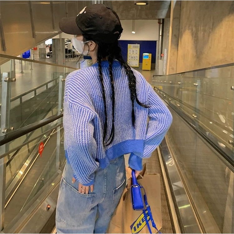 NRVP Áo KhoáC Cardigan Tay DàI Phong CáCh HàN QuốC