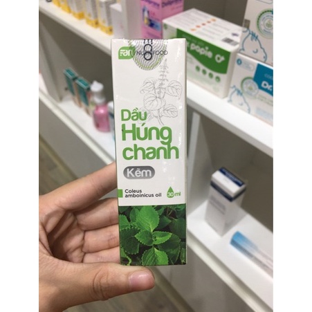 ✅ Dầu Húng Chanh Kẽm Faneco 30ml [Chính Hãng] ✅ Hỗ trợ sốt cảm cúm sổ mũi ngạt mũi sức đề kháng kém
