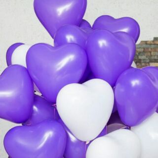 40k/50 cái.Bong bóng trái tim loại dày làm sự kiện( hàng công ty)