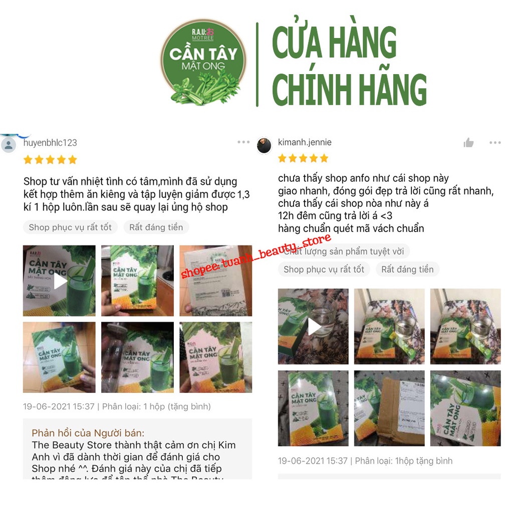 Cần Tây Mật Ong Motree, Bột cần tây Giảm Cân, Hết Mụn, Sáng Da, Đẹp Dáng, Đào Thải Mỡ Thừa, Thanh Lọc Cơ Thể