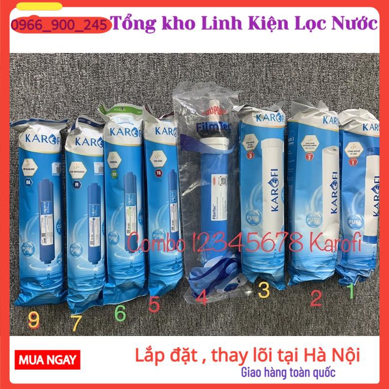 Lõi Lọc Số 45678 Karofi 👉 Combo bộ 5 Lõi Lọc Karofi 👉 Lõi Lọc Số 4