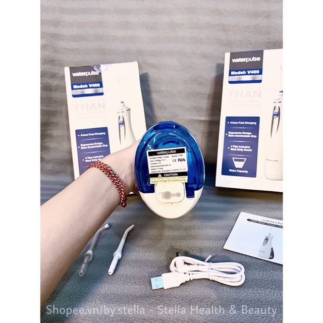 Máy Tăm Nước Cầm Tay Chính Hãng Cao Cấp Waterpulse V400 Du Lịch Procare HF5 HF6 Oral I