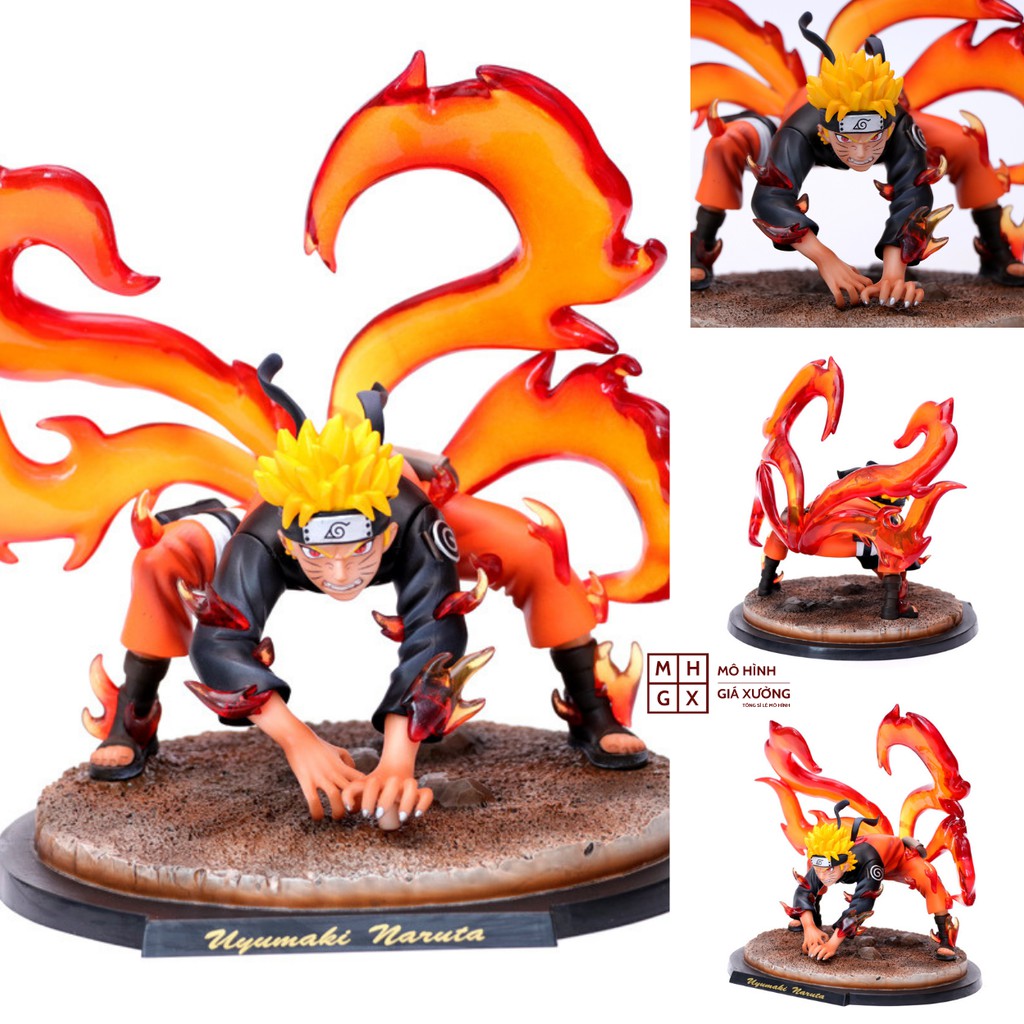 Mô hình Naruto cửu vỹ jinchuriki siêu đẹp  cao 20cm hàng chất lượng cao figure naruto mô hình giá xưởn