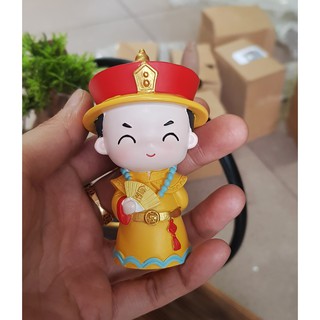 Bộ 02 tượng Vua - Hậu chibi
