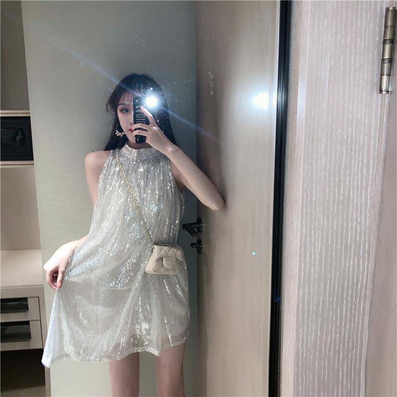Đầm nữ BH dáng rộng hở vai thời trang Hàn Quốc