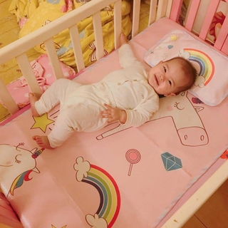 SET CHIẾU LỤA KÈM GỐI MÁT MỊN cho TRẺ SƠ SINH VÀ BÉ