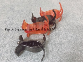 Vỉ 12 chiếc kẹp 3 răng