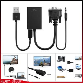 Bộ chuyển đổi cáp VGA sang HDMI/ USB sang Micropower