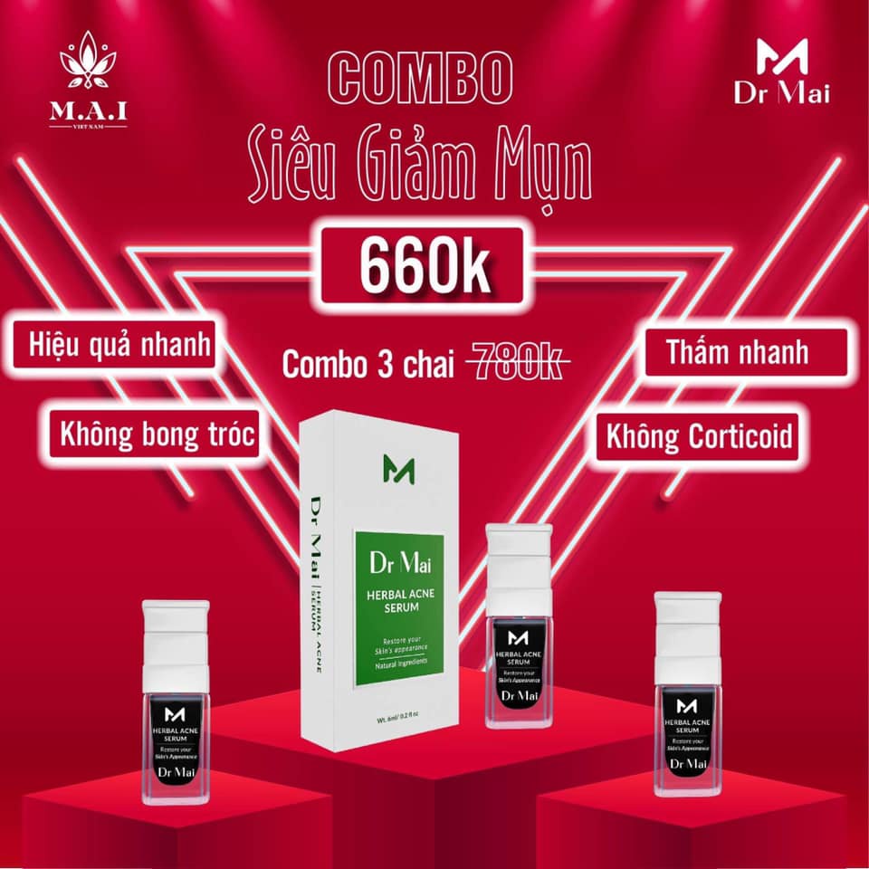 SERUM DR MAI NGUYÊN CHẤT & MIX CHÍNH HÃNG