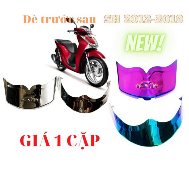 BỌC MÕM ĐUÔI TITAN SH 2012-2019 ( BẢO VỆ DÈ TRƯỚC SAU –GIÁ 1 BỘ)  Ảnh thật Sp