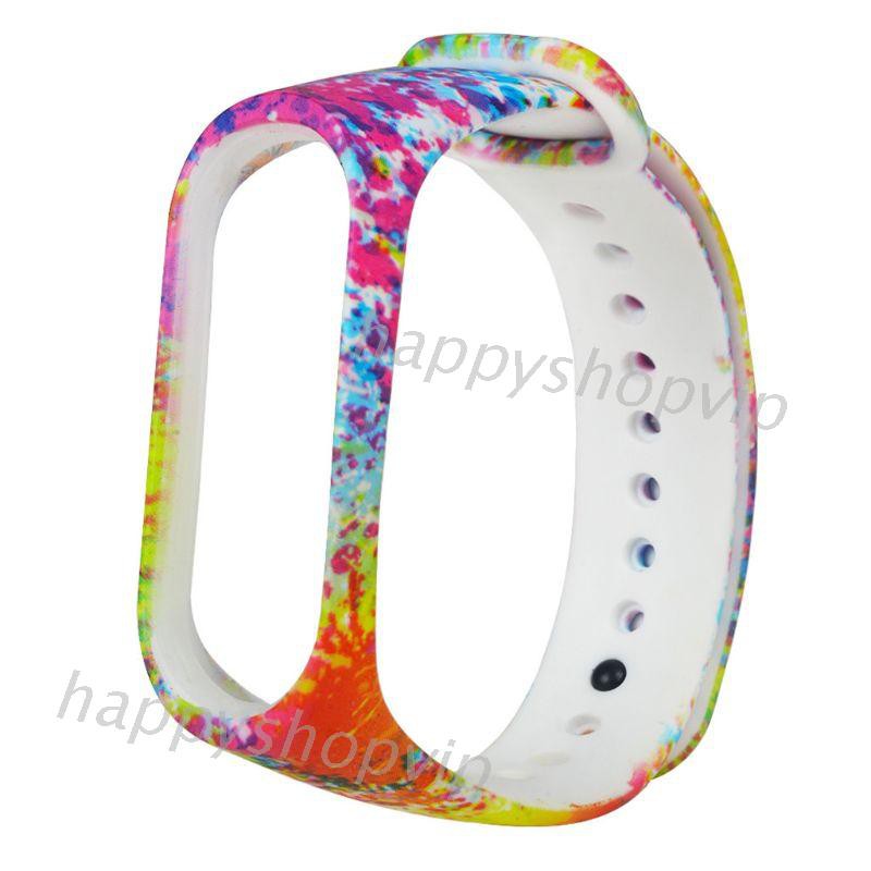 Dây Đeo Silicon Nhiều Màu Cho Đồng Hồ Thông Minh Xiaomi Mi Band 5 4 3 | BigBuy360 - bigbuy360.vn