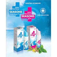Xịt mũi Seasons- Nước muối biển sâu giúp làm sạch bụi bẩn, chất nhầy chai 75ml