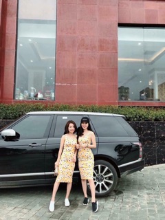 Váy body ba lỗ hoa