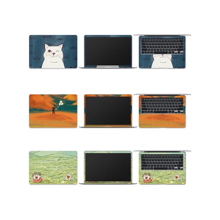 Miếng Dán Chống Trầy Xước Cho Laptop Dell Hp Asus Lenovo Acer MSI Surface Vaio Macbook