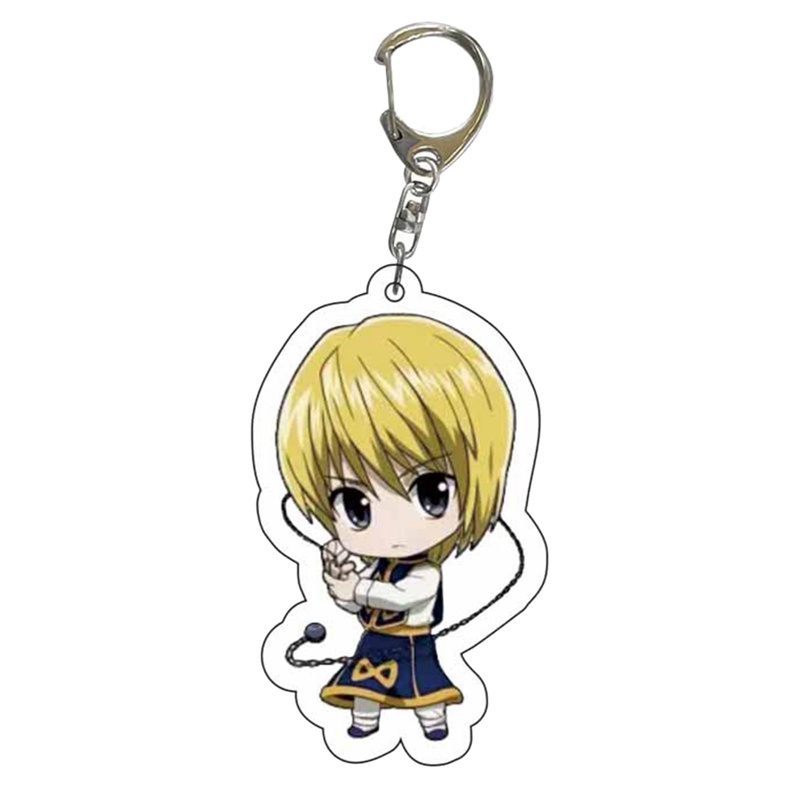 Tmdbyx Móc Khóa Hai Mặt Bằng Acrylic Họa Tiết Anime Hunter x Hunter Killua Zoldyck Kurapika