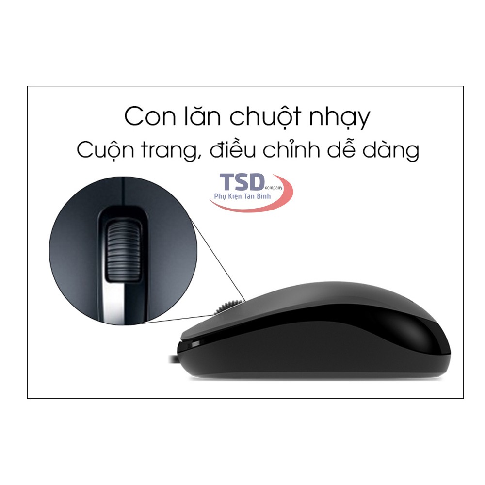 Combo Chuột Genius Có Dây Tặng Kèm Lót Chuột