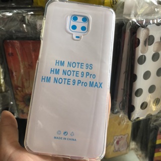 Xiaomi Redmi Note 9 Pro/ Note 9 Pro Max Ốp lưng dẻo trong suốt cao cấp