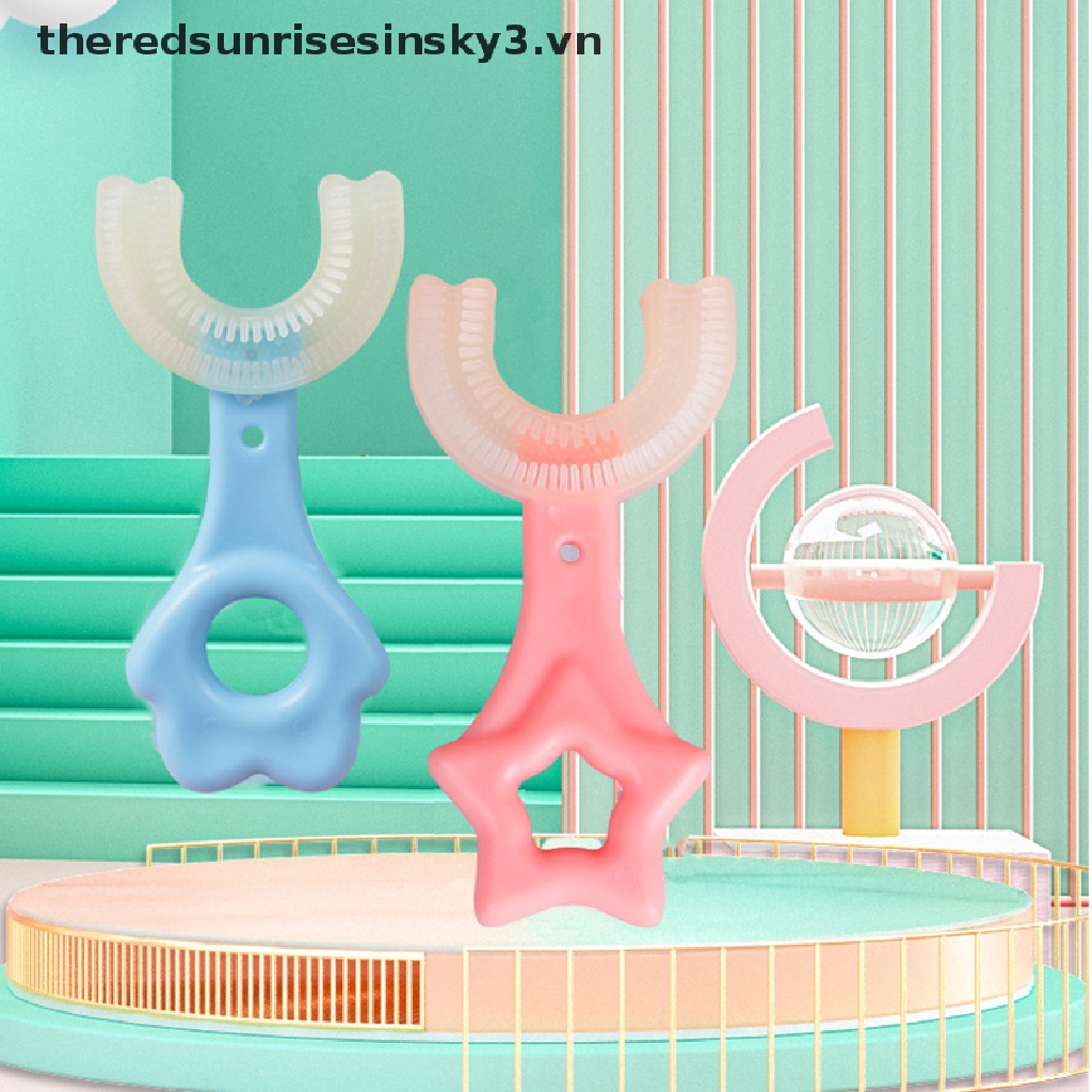 Bàn Chải Đánh Răng Silicone Hình Chữ U An Toàn