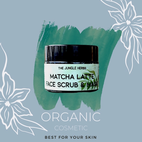 Tẩy da chết mặt Handmade 💥 FREESHIP 💥 ( Matcha Latte face scrub)