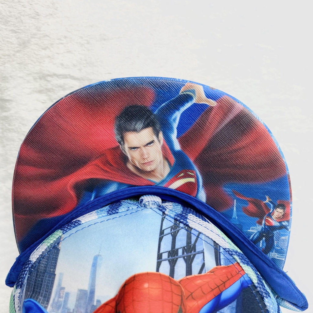 Nón cho bé trai, mũ bé trai hình superman cực ngầu, siêu cá tính