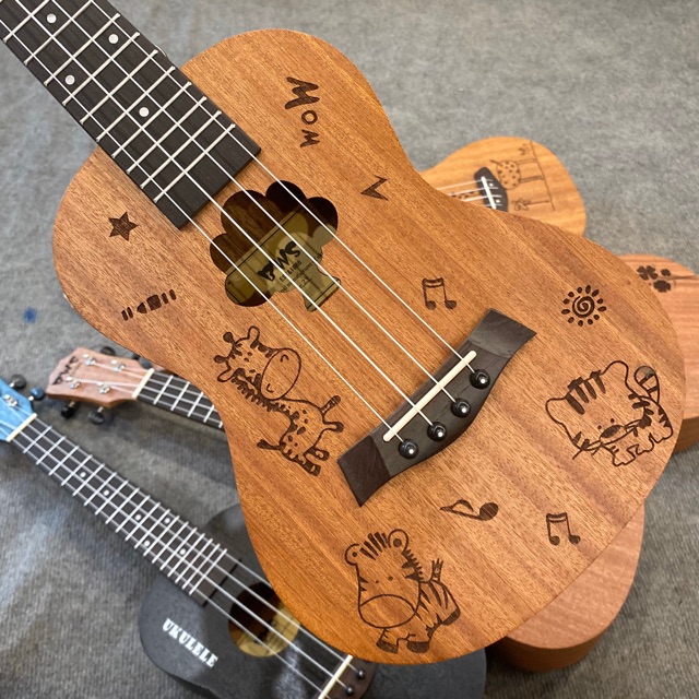 Đàn Ukulele Concert Tenor BWS 23inch - (tặng đủ phụ kiệm+ gồm cả bao đựng )