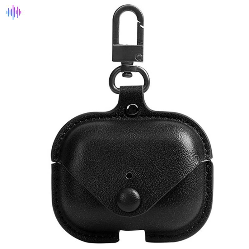 Vỏ da bảo vệ hộp sạc tai nghe 3d sang trọng thích hợp cho Apple AirPods Pro