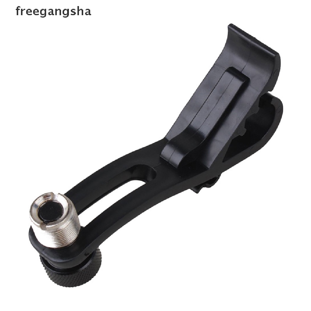 [FREG] Drum Microphone Clips Rim Mount Holder Black Drum Microphone Shockproof Clip FDH