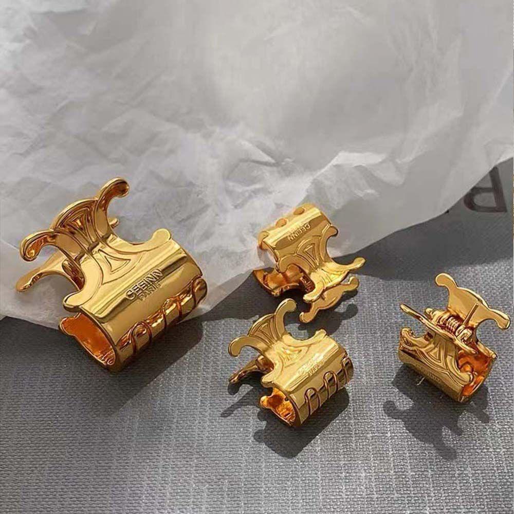 DWAYNE Kẹp Tóc Hợp Kim Phong Cách Vintage Thời Trang Cho Nữ