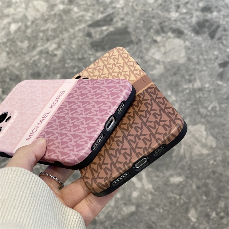 Ốp Điện Thoại TPU Dẻo In Logo MK Sang Trọng Chống Sốc Cho iPhone 11 12 13 Pro Max X XR XS Max 7 8 Plus